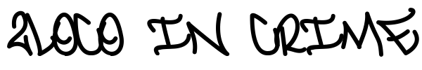 2Loco In Crime font preview